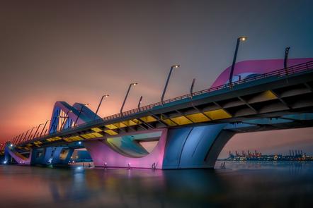 Eßig Michael - Brücke Sheikh Zayed 1st - URKUNDE - FT