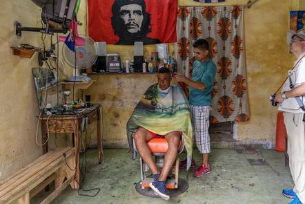 Peter Gonczarenko - Cuban Hairdresser - Reisefoto 