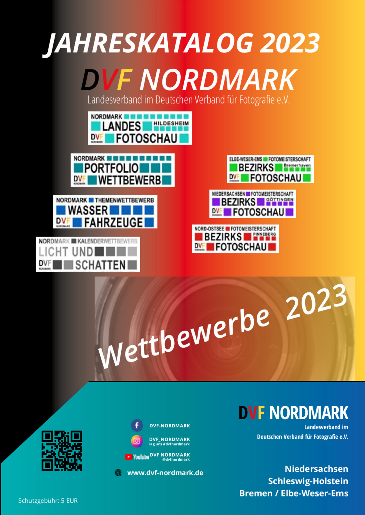 Cover Jahreskatalog 2023