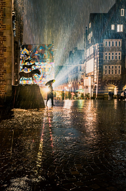 Schenkewitz Jochen  - Camera Club Bremen  - Regen ohne Ende - Farbe - Annahme